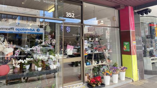 Shady Hill Flowers shop front
