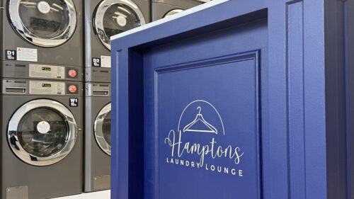 Hamptons Laundry Lounge in Elsternwick.