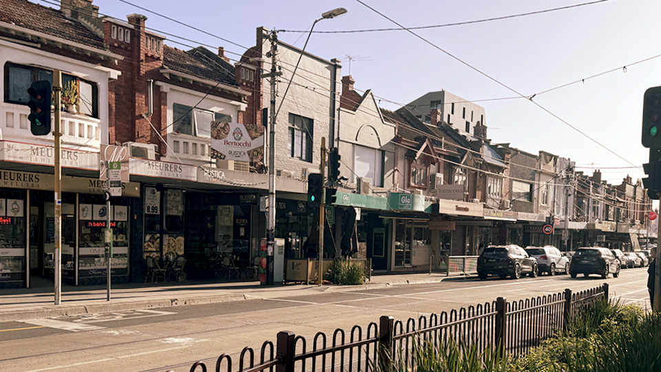 Elsternwick Village street photo