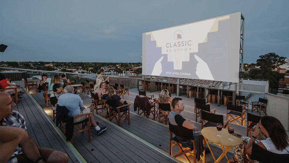 Classic Cinemas rooftop cinema