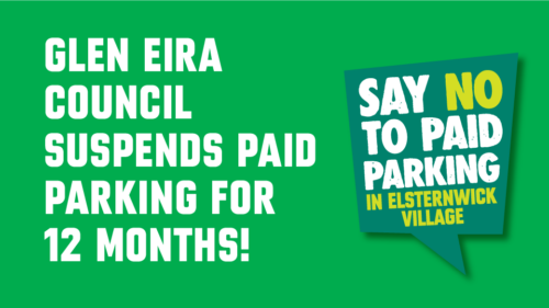 Glen Eira Council suspends paid parking for 12 months