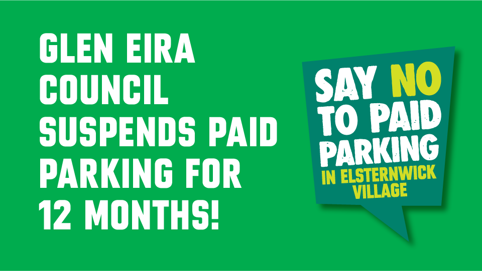 Glen Eira Council suspends paid parking for 12 months