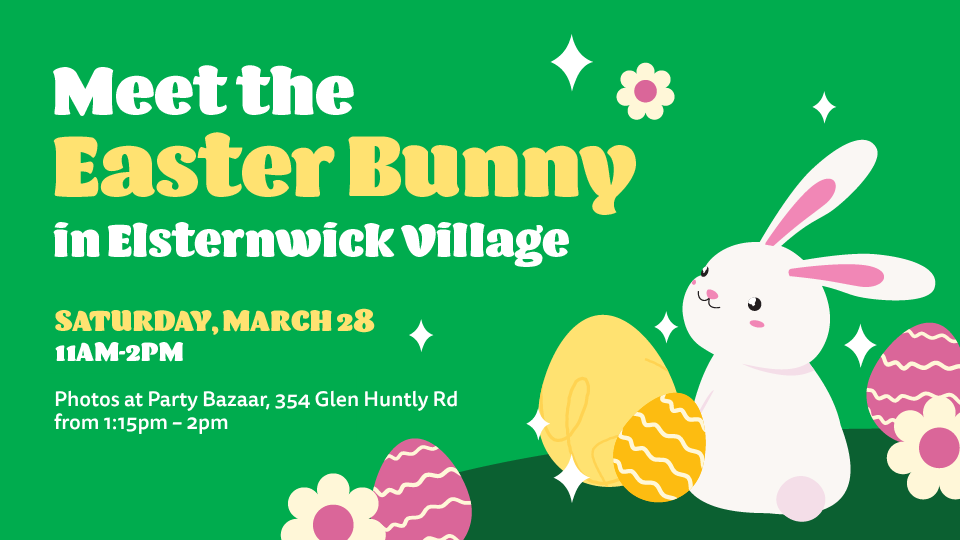 Meet the Easter Bunny in Elsternwick Village