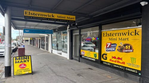 Mini Mart Elsternwick storefront
