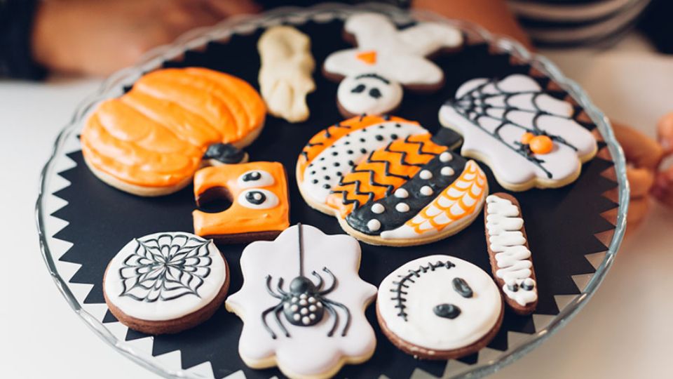 Halloween baking